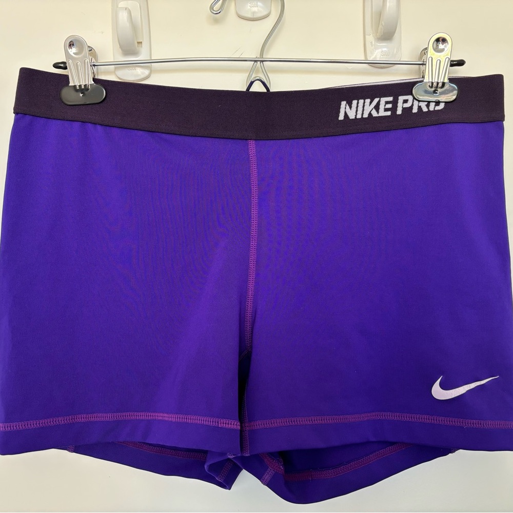 Nike Pro Women's Purple Shorts Size XL